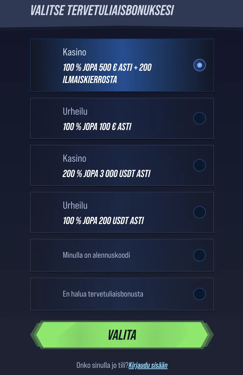 Vegas Hero Registration